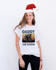 T-SHIRT - TO MY DAD - VINTAGE Classic T-Shirt lifestyle-holiday-crewneck-front-1