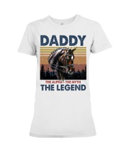 T-SHIRT - TO MY DAD - VINTAGE Premium Fit Ladies Tee tile