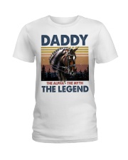 T-SHIRT - TO MY DAD - VINTAGE Ladies T-Shirt tile