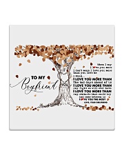 TO MY BOYFRIEND Square Coaster thumbnail