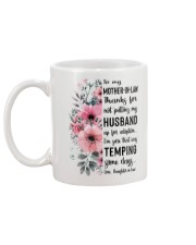 MUG - TO MOTHER-IN-LAW - FLOWER - THANKS FOR Mug back