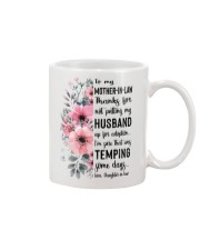MUG - TO MOTHER-IN-LAW - FLOWER - THANKS FOR Mug front