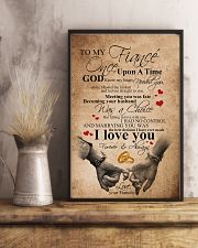 TO MY FIANCE' 16x24 Poster lifestyle-poster-3