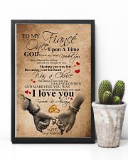 TO MY FIANCE' 16x24 Poster lifestyle-poster-8