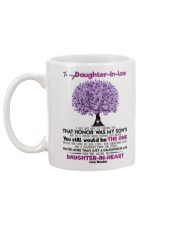 MOM TO DAUGHTER IN LAW Mug back