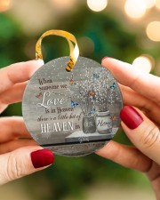 Angel - When Someone We Love Is In Heaven Circle ornament - single (porcelain) aos-circle-ornament-single-porcelain-lifestyles-08