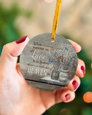 Angel - When Someone We Love Is In Heaven Circle ornament - single (porcelain) aos-circle-ornament-single-porcelain-lifestyles-09