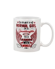 Angel Grandpa - I'm A Granddaughter To A Grandpa Mug tile