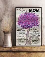 TO MY MOM - TREE - MY LOVING MOTHER 16x24 Poster lifestyle-poster-3