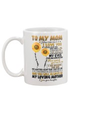 TO MY MOM - SUNFLOWER - YOU ARE MY SUNSHINE Mug back