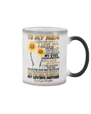 TO MY MOM - SUNFLOWER - YOU ARE MY SUNSHINE Color Changing Mug thumbnail