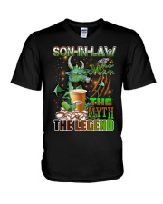 Son-in-law - Dragon - The Man The Myth V-Neck T-Shirt tile