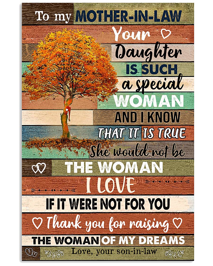 TO MY MOTHER-IN-LAW 16x24 Poster