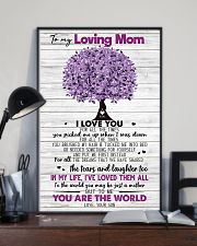 TO MY MOM - TREE - MY HERO 16x24 Poster lifestyle-poster-2