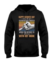T-SHIRT - TO STEP DAD - HAPPY FATHER'S DAY Hooded Sweatshirt tile