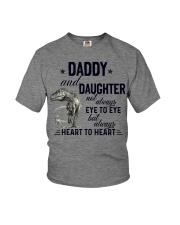 Daddy and daughter- Father's Day Youth T-Shirt tile