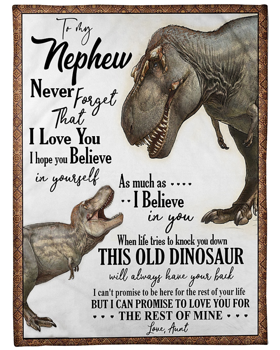 TO MY AMAZING NEPHEW Large Fleece Blanket - 60" x 80"