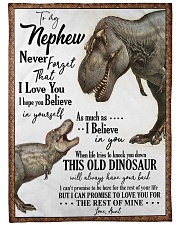 TO MY AMAZING NEPHEW Large Fleece Blanket - 60" x 80" front