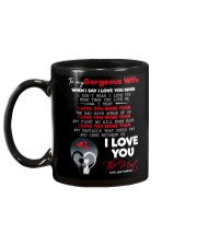 TO MY GORGEOUS WIFE Mug back