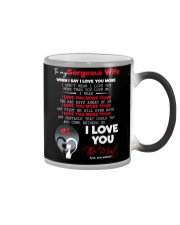 TO MY GORGEOUS WIFE Color Changing Mug thumbnail