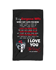 TO MY GORGEOUS WIFE Hand Towel thumbnail