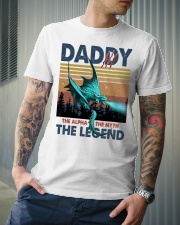 T-SHIRT - TO MY DAD - VINTAGE - DRAGON Classic T-Shirt lifestyle-mens-crewneck-front-6