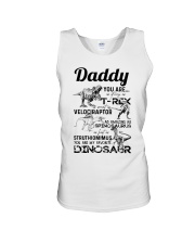 T-SHIRT - BLUE - FAVORITE DINOSAUR Unisex Tank tile