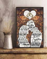 Husband to Wife - I Take You To Be My Best Friend 16x24 Poster lifestyle-poster-3