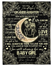 Grandma to Granddaughter - You Are The Love Of My Small Fleece Blanket - 30" x 40" front