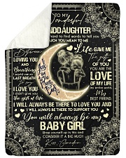 Grandma to Granddaughter - You Are The Love Of My Sherpa Fleece Blanket tile