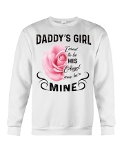 Daddy's girl- I used to be his angel now he's mine Crewneck Sweatshirt tile