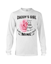 Daddy's girl- I used to be his angel now he's mine Long Sleeve Tee tile