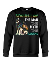 SON-IN-LAW - SHIBA - THE MAN THE MYTH THE LEGEND Crewneck Sweatshirt thumbnail