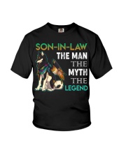 SON-IN-LAW - SHIBA - THE MAN THE MYTH THE LEGEND Youth T-Shirt thumbnail