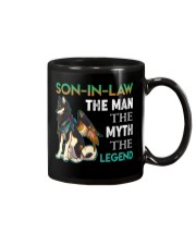 SON-IN-LAW - SHIBA - THE MAN THE MYTH THE LEGEND Mug thumbnail