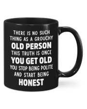 There is no such thing as a grouchy old person Mugs tile