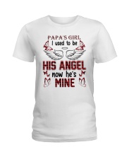 Baby's girl- I Used To Be His Angel Now He's Mine Ladies T-Shirt tile