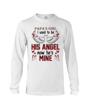 Baby's girl- I Used To Be His Angel Now He's Mine Long Sleeve Tee tile