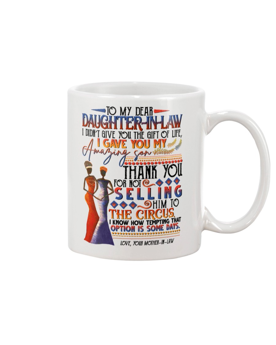 MOM TO DAUGHTER IN LAW Mug