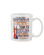 MOM TO DAUGHTER IN LAW Mug front