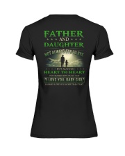 T-SHIRT - TO MY DAUGHTER - FATHER AND DAUGHTER Premium Fit Ladies Tee tile