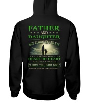 T-SHIRT - TO MY DAUGHTER - FATHER AND DAUGHTER Hooded Sweatshirt tile