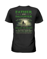 T-SHIRT - TO MY DAUGHTER - FATHER AND DAUGHTER Ladies T-Shirt tile
