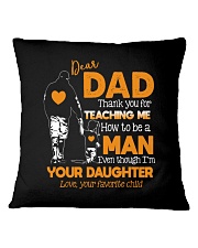 DEAR DAD Square Pillowcase thumbnail