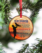 Christmas - You Will be Always Be Daddy's Little Circle ornament - single (porcelain) aos-circle-ornament-single-porcelain-lifestyles-07