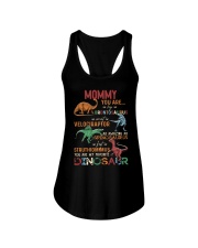 MOMMY - DINOSAUR Ladies Flowy Tank tile
