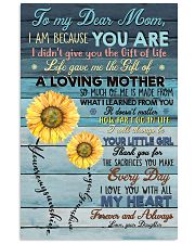 DAUGHTER TO MOM 16x24 Poster front
