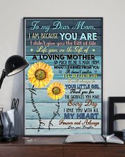 DAUGHTER TO MOM 16x24 Poster lifestyle-poster-2