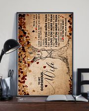 TO MY GORGEOUS WIFE 16x24 Poster lifestyle-poster-2