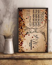 TO MY GORGEOUS WIFE 16x24 Poster lifestyle-poster-3